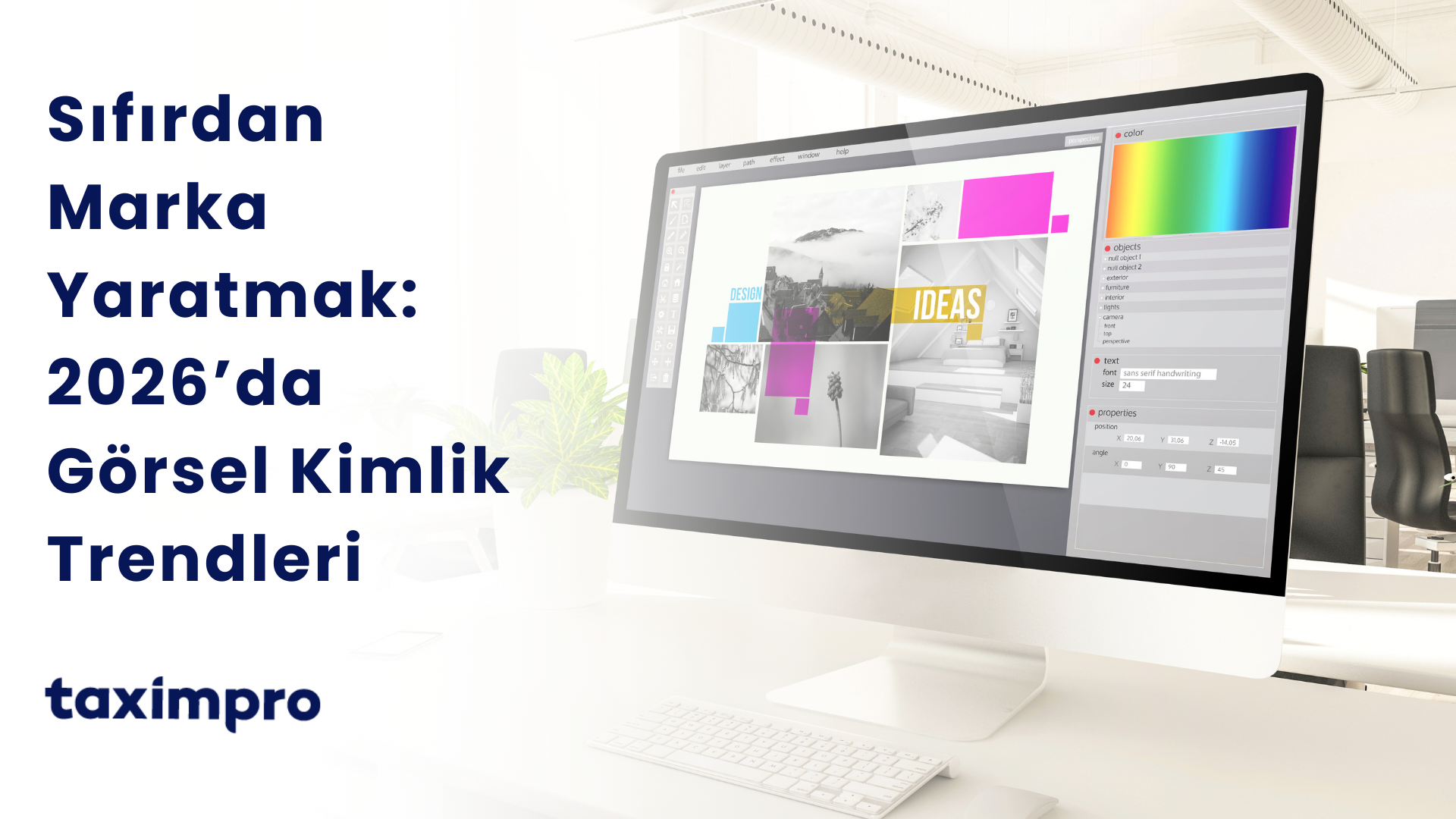 SIFIRDAN MARKA YARATMAK: 2026’DA GÖRSEL KİMLİK TRENDLERİ